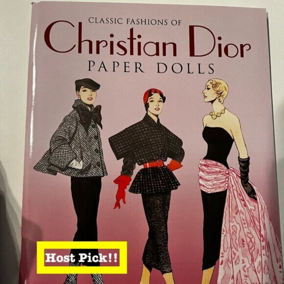 Christian Dior Paper Dolls by Tom Tierney – Dover Publications‎ 1995 – New - Picture 1 of 13